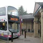 Regular bus services from Leeds, Bradford and Harrogate By Rail Ten minutes by bus