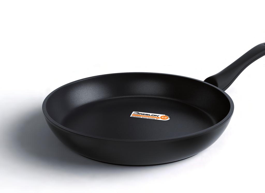 GREBLON C for Cookware GREBLON C the guarantor on the frying pan From a one coat with good easy cean characteristics to a three coat ceramic reinforced which sets new standards of durabiity and