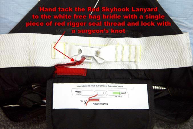 ) note (NOTE) The Skyhook has a Lexan cover piece designed to: 1. Hinder anything but the Skyhook Lanyard from entering the Hook-slot. 2.