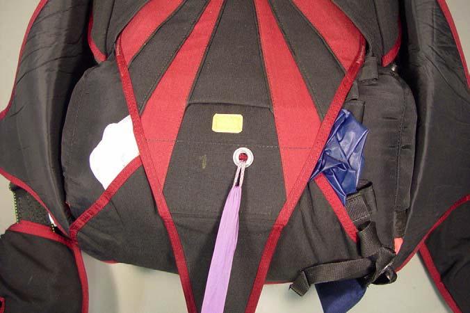5. Close the top flap #1, again keeping the pin to the right and outside the flaps to the bottom, as