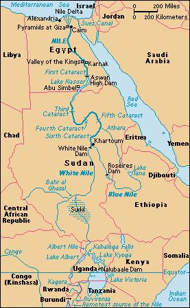 1929 The Nile Water Agreement is signed giving Egypt the majority share of Nile waters.