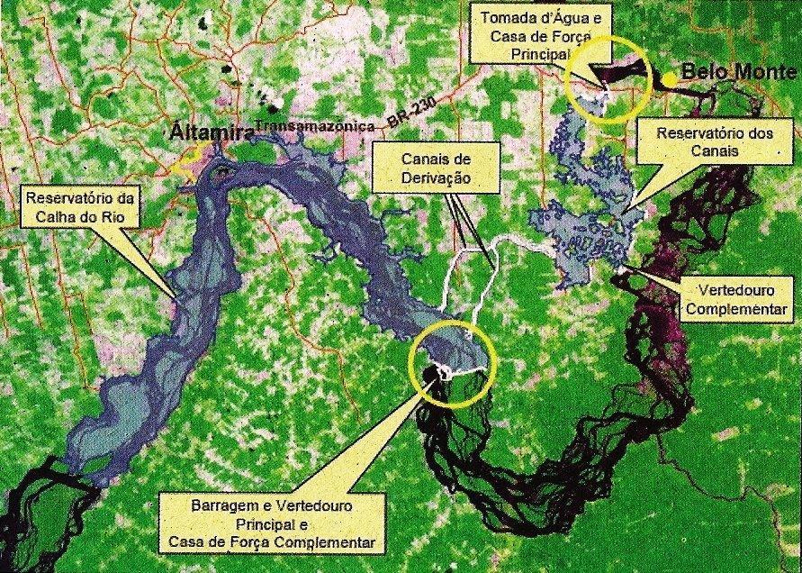 Amazon River Basin Dam Project -Belo Monte Dam (11,233 MW) -Xingu River 10 Billion Dollars Rio Madeira Santo Antonio (3,120 MW)