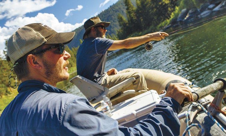 LEGENDARY FLY FISHING 4-Hour Fly-Fishing Boat Trip 8-Hour Fly-Fishing Boat Trip $475 per boat (2-person max.) Approx. 4 hours $650 per boat (2-person max.) Ages 10 and up Approx.
