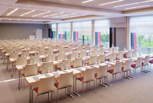 Conferences banquets. The Mövenpick Hotel Frankfurt City has a latest-generation conference centre for business events.