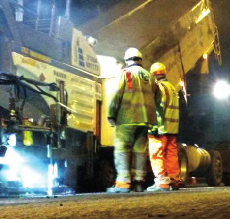 PHOTO: Dave Bojko PHOTO: Gifford Morris insight news New contract has Kent covered... Night works: on the M6 Toll.
