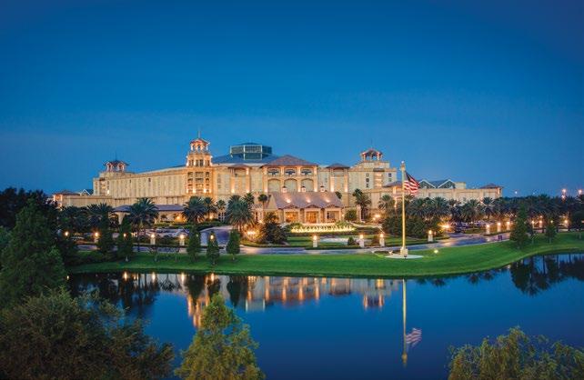 The breathtaking Gaylord Palms Resort & Convention Center in Kissimmee, Florida, offers a unique meetings experience in a remarkable setting, celebrating the diverse beauty and history of the