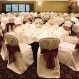 The Severn Suite Our main banqueting room seats up to 220 guests, or 200 with a dancefloor.
