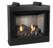Complete the Premium Firebox with one of four ceramic fiber liners, decorative accessories in three styles and four finishes, a blower and even a lighting kit for use with a switch or dimmer control.