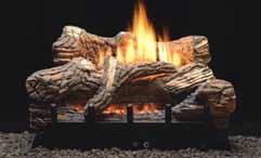 See the White Mountain Hearth Gas Log Brochure for complete
