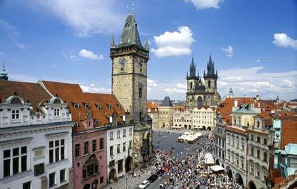 cz DAY SIX: Wednesday, June 22, 2016 PRAGUE (B) Performance 9:00am This morning enjoy a Half-Day Guided Tour of the Old Town and the Castle District including the historic Old Town Square where you