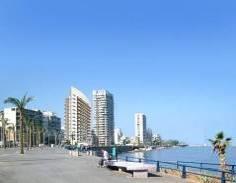it is centrally located in the down town area Beirut conveys a sense of life and energy that is immediately apparent, you will pass by the Cornich, have a view over the Pigeon's Grotto, Twin Rocks of