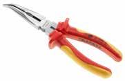 Length 180 W14A-15419 200 W14A-14445 VDE 1000V Insulated 1/2 40 Angled Round Nosed Pliers CEI 60900 - ISO 5745 Thin nose ensuring optimum access when used in a confined environment (electric