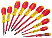 Highly reliable and providing an extra long life Colour coded ends make it easy to identify the correct screwdriver for each screw type Parallel: 2.5 x 50mm, 3.0 x 100mm, 4.0 x 100mm, 4.0 x 150mm, 5.