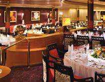 sumptuous late-night buffets, the food will be everything you expect and more.