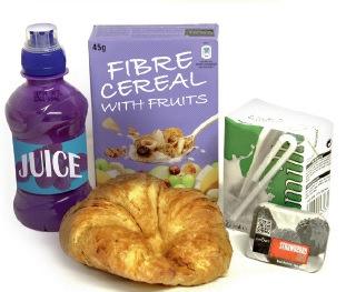 Breakfast Packs delivered with your Hot Meal 1 Cereal or Porridge + 1
