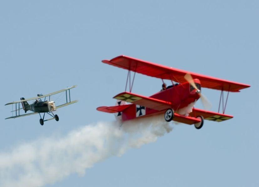 This afternoon you will be in for a treat since it is the date of the Old Rhinebeck Aerodome Air Show, Fall Festival, and Pumpkin Bombing event.