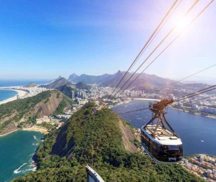 Perhaps board a helicopter and soar high over Rio or visit one of Rio's hillside