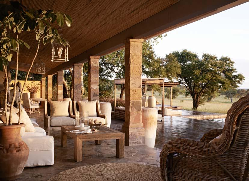 Warm embrace Ample indoor and outdoor lounging with uninterrupted views, provide relaxing