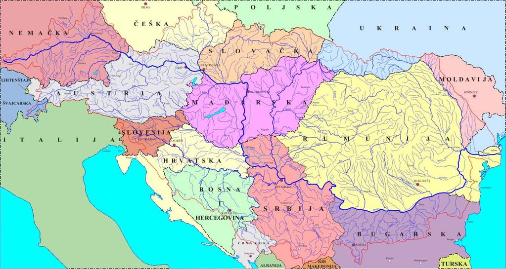 Introduction Serbia within the Danube Basin The Danube is the second largest river in Europe after the Volga Serbia covers an