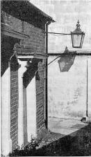 With the exception of the wooden window frames which replaced the iron/leaded light originals, there is no change in appearance from the 18 th century apart from the paving