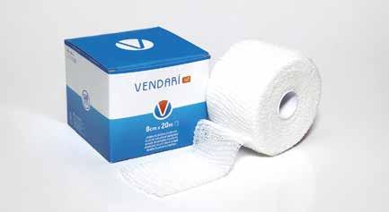 COHESIVE BANDAGES VENDARÍ haft Elastic cohesive bandage Support cohesive bandage are designed for fixing dressings and immobilization splints on different parts of the body.