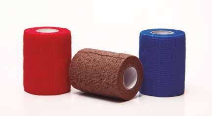 COHESIVE BANDAGES NT cohesive Elastic Non-woven cohesive bandage Cohesive bandage specially designed for compression and support Suitable for veterinary use Non-woven base with elastic yarns Natural