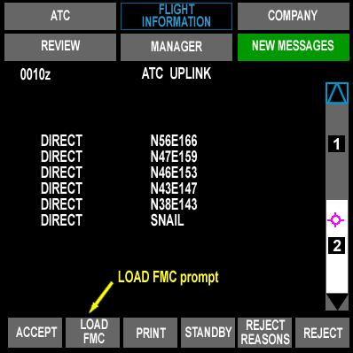 waypoint ambiguity Avionics route clearance