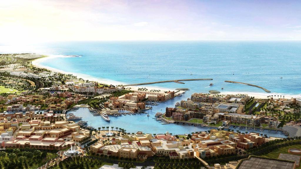 Emaar has a strong development pipeline in its international markets with over 3,376 residential units completed in Egypt and over 7,015 units under development; Emaar Middle East has completed 515