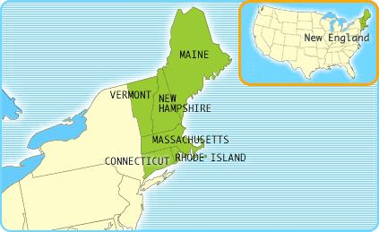here, giving the region its name The Mid-Atlantic States The Mid-Atlantic