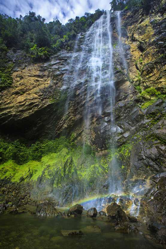 HIDDEN GEM 17 Rainbow Waterfall in Sungai Lembing, Pahang Tucked away amidst the hills of Sungai Lembing, the
