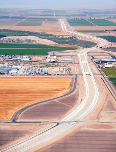 Brawley Bypass Completion of Trade and Travel Corridor Final Construction was Completed