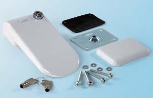 Excellent protection against theft as it is made of strong aluminium, without any