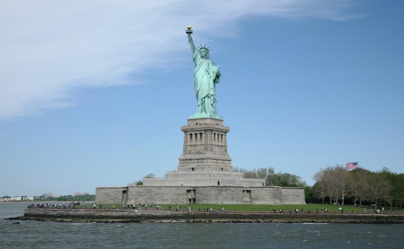 Statue of Liberty The Statue of Liberty was a monumental statue that was a sign of friendship between
