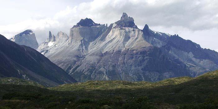 From here we begin our trek to the French Valley, one of the most Cuernos del Paine (The Horns), Torres del Paine National Park picturesque valleys in Torres Del