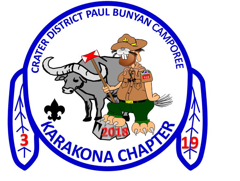 CRATER DISTRICT PAUL BUNYAN CAMPOREE JANUARY 19-21, 2018