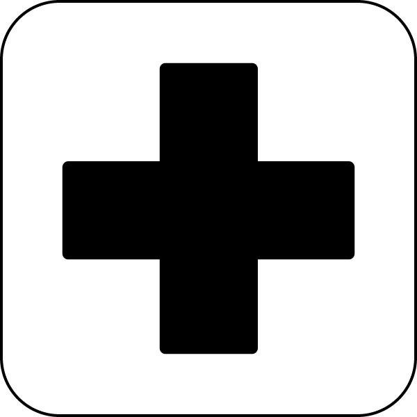 responsibility of the patient. The German pharmacy (Apotheke) symbol is shown left.