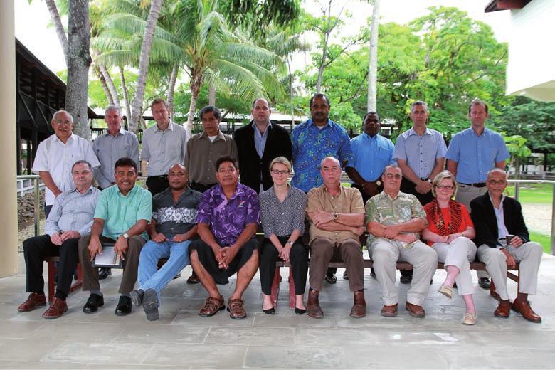 Advancing Statistical Development in the Pacific Island Region Pacific Statistics Steering Committee members, 6th session May 2013, including visiting guests: Back row: Mr.