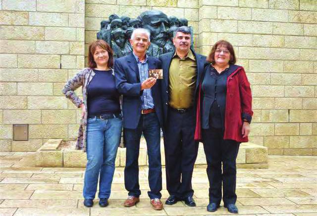 A photograph recently discovered on Yad Vashem s Central Database of Shoah Victims' Names has helped the next generation find their way back into each other s lives.