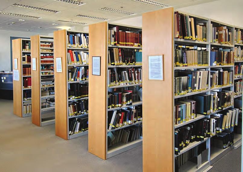 New Acquisitions Broaden the Library Collection With the help of volunteers, the Library embarked upon a project to search for and acquire additional Master's theses,