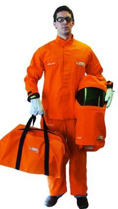Protection Equipment Kits THE FOLLOWING PERSONAL PROTECTION EQUIPMENT KITS ARE AVAILABLE IN ATPV RATINGS OF 12-55 CAL/CM2 These kits contain an arc flash jacket, bib overalls, arc flash protection