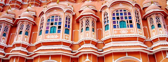 THE ITINERARY Hawa Mahal - the Palace of Winds. This colourful palace was constructed for the royal ladies to watch royal processions without being seen.