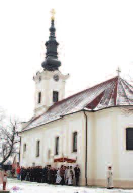 Храмовна слава у Товаришеву Житељи Товаришева прославили су у Недељу месопусну, 7. фебруара текуће године, славу свога храма, подигнутог 1785.