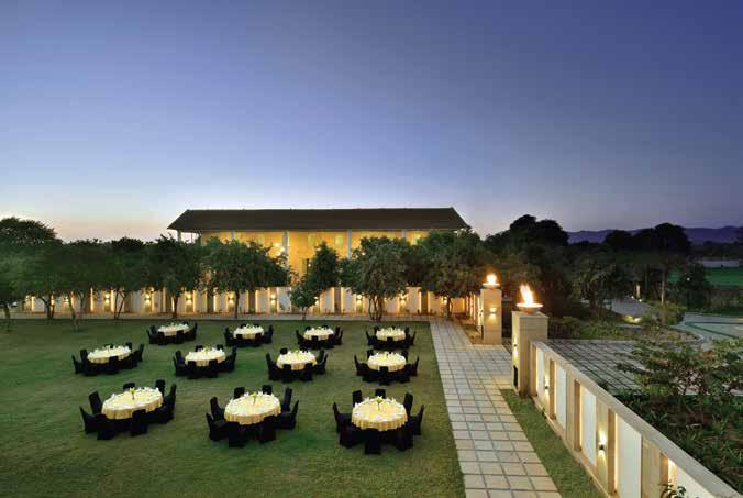 Westin Pushkar boasts of sprawling outdoors and exquisite interiors to ensure your special day is cherished every moment.