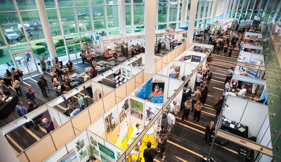 Trade Exhibition EXPO ROOM 1: BETTY CUTHBERT 11 Spaces available, $2,850 ex GST 1 x 3m x 2m exhibition booth 2 x exhibitor passes including the Welcome Reception, morning and afternoon tea and lunch.