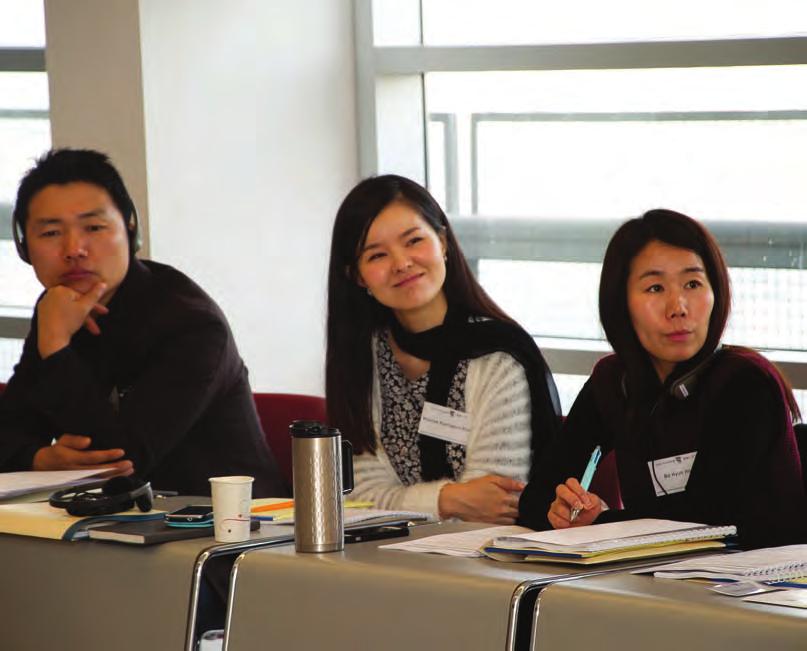 Eastern Encounters At the beginning of 2015, a 12-day seminar for South Korean educators opened at the International School for Holocaust Studies.