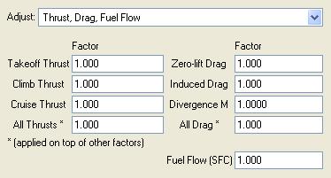 drag). If you change them, you should know that aerodynamic methodologies generally differ in their accounting of drag items, which may be grouped under various labels.