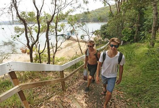 Some of the popular activities include: Bushwalking