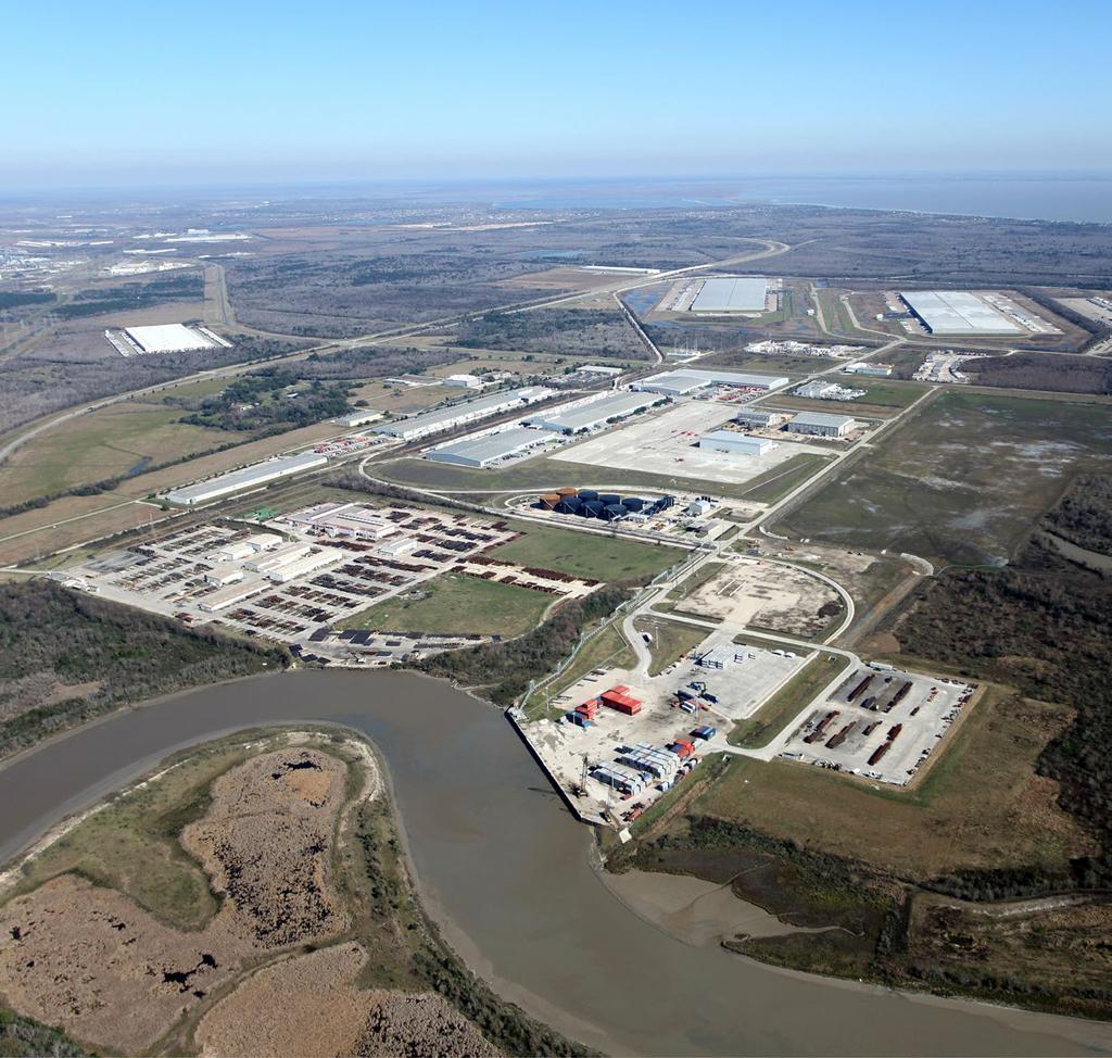 As the largest master-planned, rail and barge served industrial park in the US, Cedar Port offers industry leading access for distribution, manufacturing and terminal requirements.