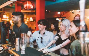 Social Spaces With relaxed and welcoming common areas, open-plan, self-catering kitchens and a lively bar area, Clink78 and Clink261 are the perfect places to meet