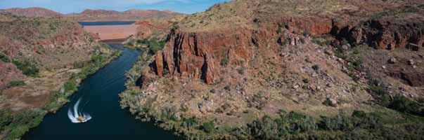 This 2 hour air safari takes you on an unforgettable flight over the Bungle Bungle, Lake Argyle, the Argyle Diamond Mine and the Ord River Irrigation Area.
